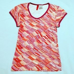 Women's Patterned Tee Sz Small